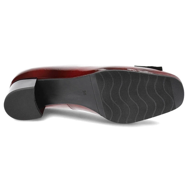 Lodičky Clasicco - 2176 Bordo Lak 1079