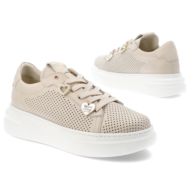 Tenisky CHEBELLO - 4680_-157-000-PSK-S389 Beżowy