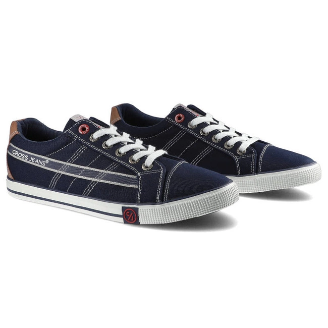 Plátenky Cross Jeans - FF1R4044C Granat