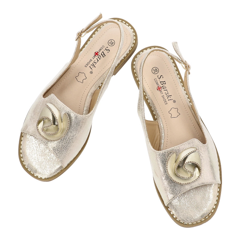 Sandále S.BARSKI - KV51-006 Lt.Gold