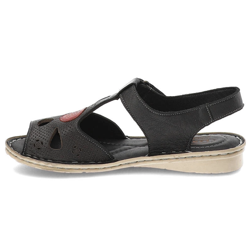 Sandále Lanqier - 38C372 Black