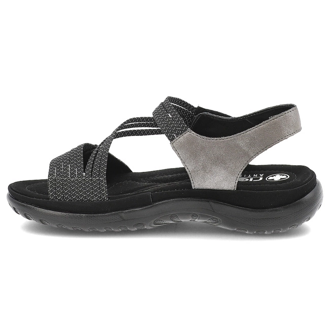 Sandále RIEKER - 64870-42 Grey
