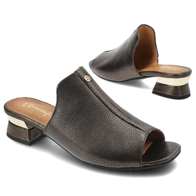 Šľapky Maciejka - 06360-20/00-5 Grafit