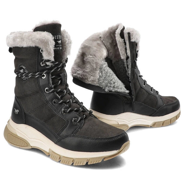 Snehule Mustang - 1481-603-20 Grafit