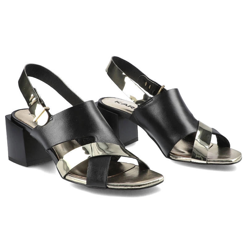 Sandále Karino - 3474/151-P Czarny/Złoty