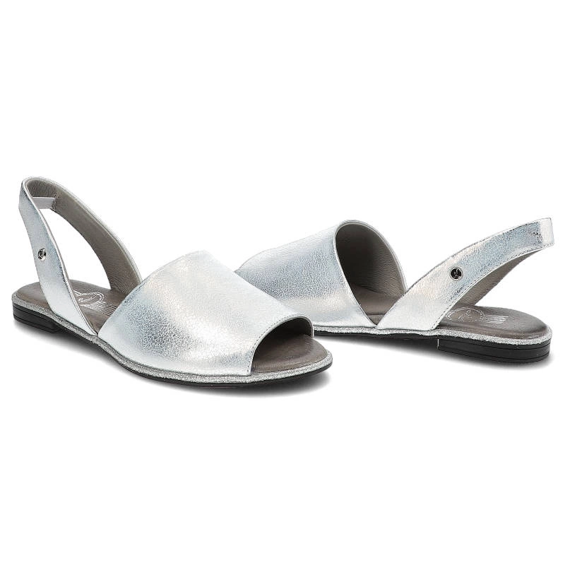 Sandále Lemar - 40166 Przec.Kryształ Srebro