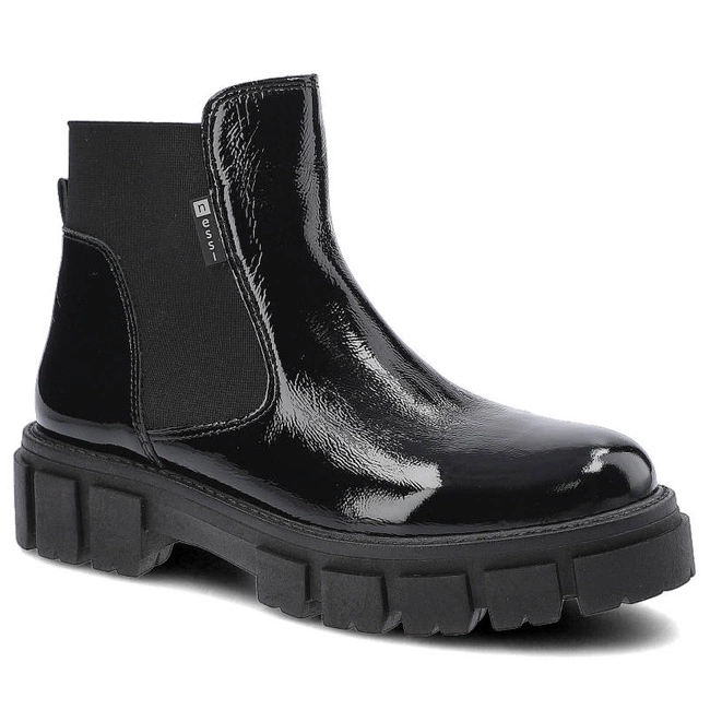 Členkové Topánky Nessi - 21095 Czarny 711