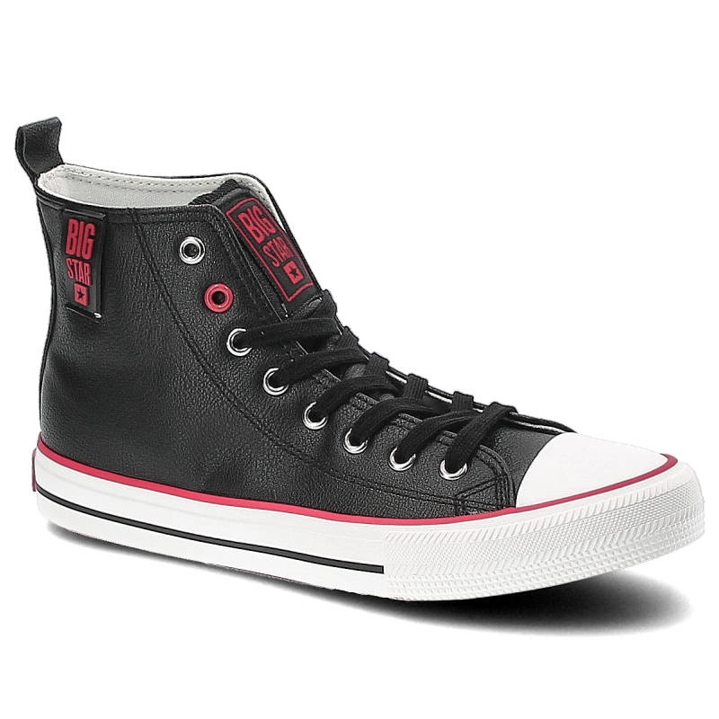 Plátenky Big Star - JJ274131 Czarny/Czerwony