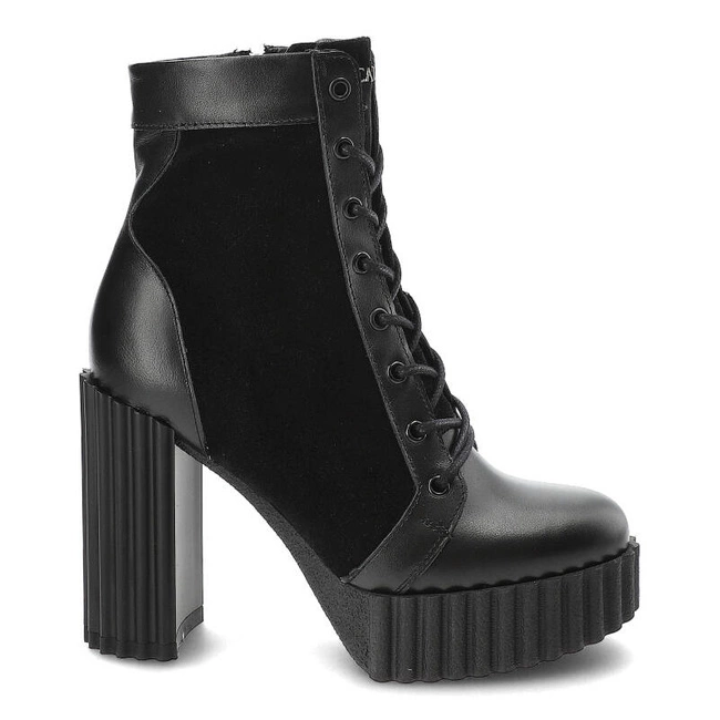 Členkové Topánky Carinii - B9314_-H20-E50-000-F10 Czarny