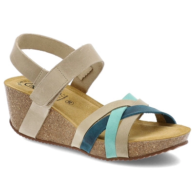 Sandále HEE - 25012 Apure Nat/Mi/Jea