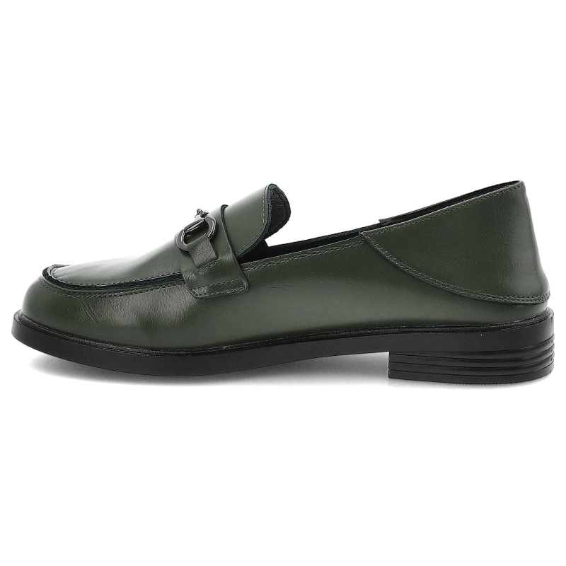 Poltopánky VINCEZA - 18107 GN Zielony Lico Skóra