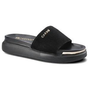 Šľapky Carinii - B7235_-063-000-000-E48 Czarny