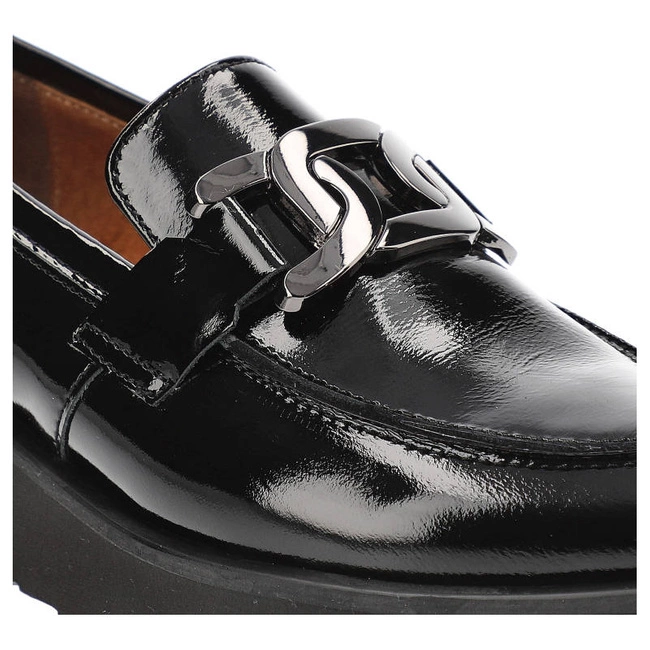 Poltopánky Karino - 4186/090-P Czarny/Naplak