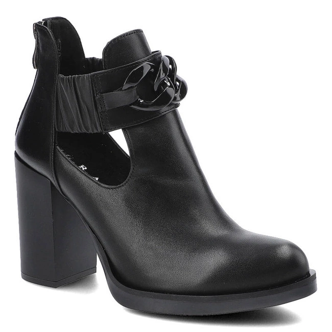 Členkové Topánky Grace - 10221 Czarny 1.214-0000/1