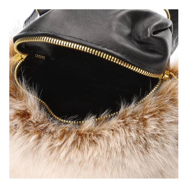 Kabelka Luka-Pelli - T32-2 Z Naturalnym Futrem Z Lisa