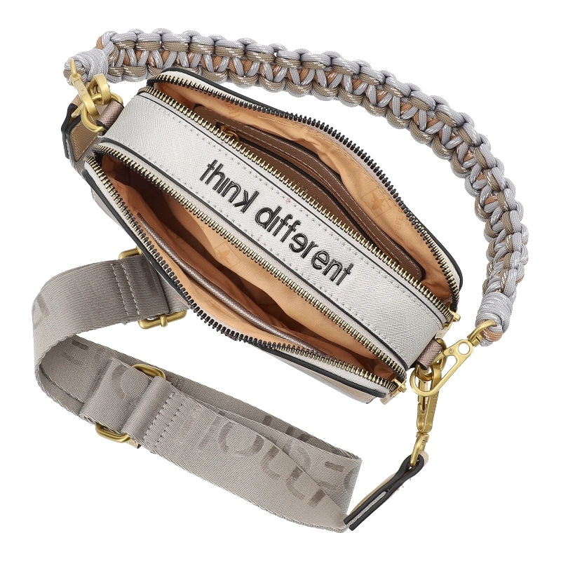 Kabelka PEPE MOLL - 251400 Frenzy Tri-Silver