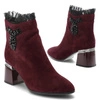 Členkové Topánky S.BARSKI - MR52-127 Wine