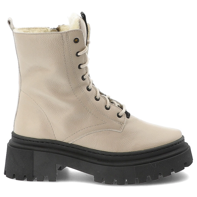 Členkové Topánky Wasak - 0739 Ecru Groszek