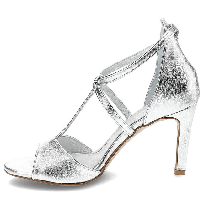 Sandále Maciejka - 2755J-35/00-1 Srebro