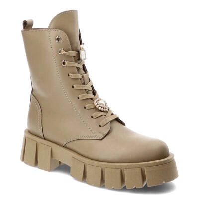 Členkové Topánky Chebello - 4247_-483-000-MIC-S217 Beżowy