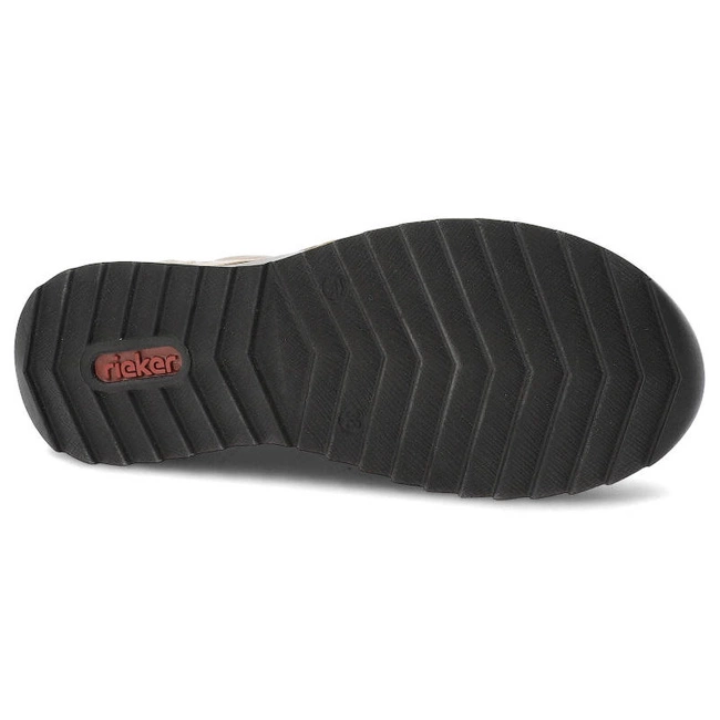 Šnúrovacie Členkové Topánky Rieker - 51510-60 Beige