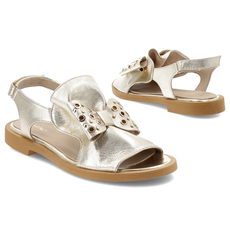 Sandále KARINO - 5580/074-P Złoty/Lico