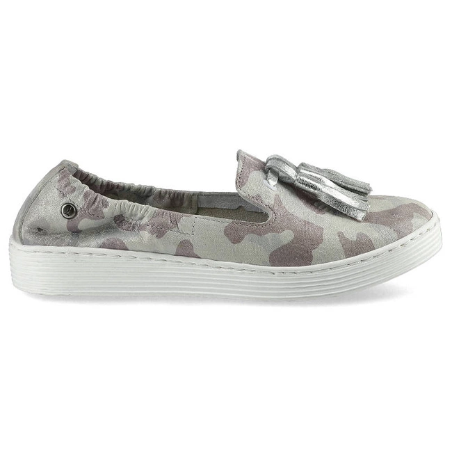 Mókazíny Lemar - 10077 Moro Błękit+Srebro