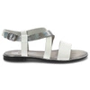 Sandále Lemar - 40033 Bf.Biały/Kenia Srebro