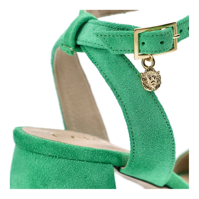 Sandále Karino - 4217/026-P Zielony/Welur