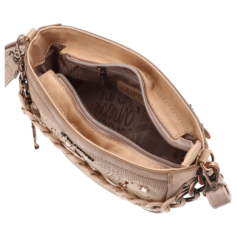 Kabelka Anekke - 38763-405 Brązowa