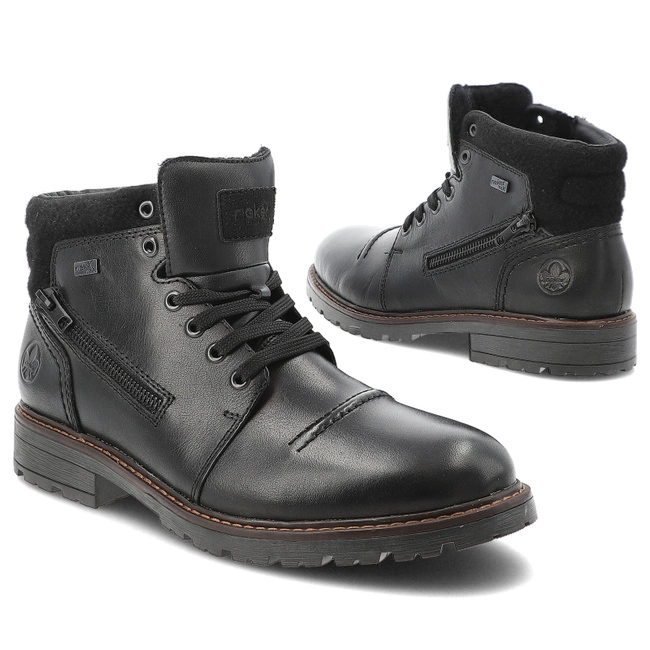 Členkové Topánky RIEKER - 32020-00 Black