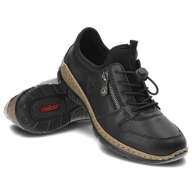 Poltopánky Rieker - N32G0-00 Black