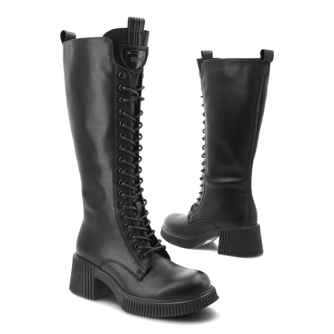 Čižmy VINCEZA - 66804 BK Czarny