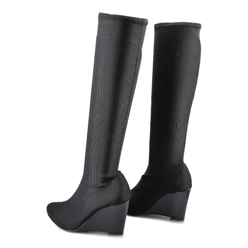 Čižmy Massimo POLI - 4Y2-5C-0642 Siateczka Czarna