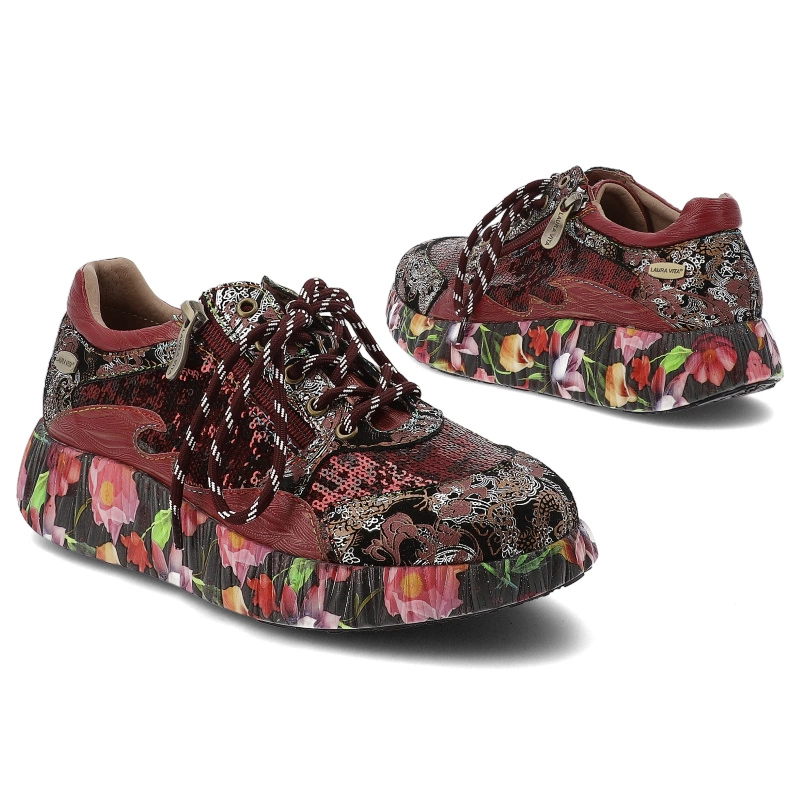 Tenisky LAURA VITA - Nikito 09 SO26803-9BS Wine