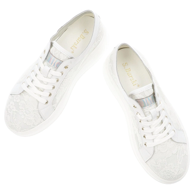 Tenisky S.BARSKI - HY51-059 White