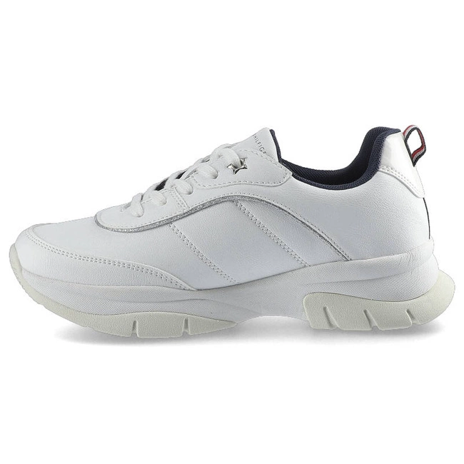 Tenisky Tommy Hilfiger - Low Cut Lace-Up T3A4-31180-1023100 White 100