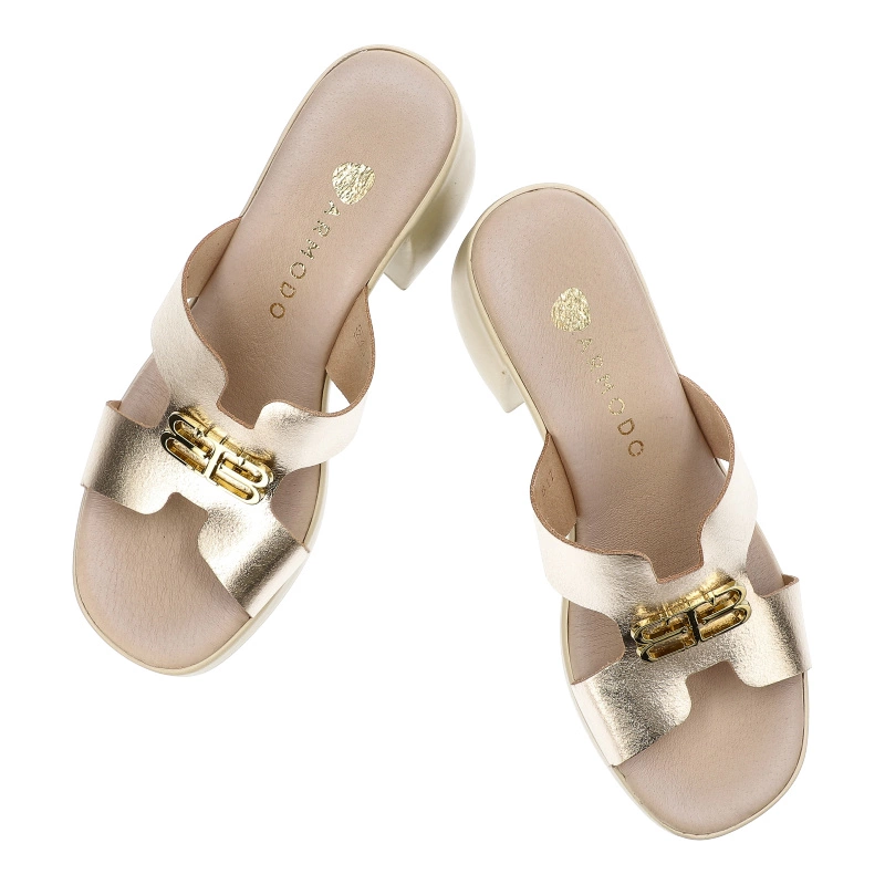 Šľapky Armodo - 40419 Bf.Złoto+Zł.