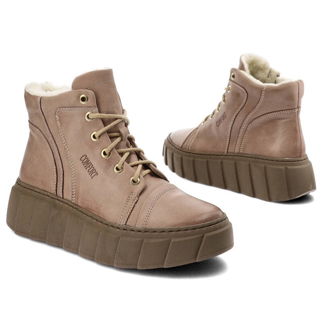 Členkové Topánky Armodo - 1178 Cappucino K2