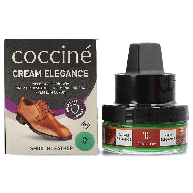 Shoe Cream Coccine - Cream Elegance/Zielony 33