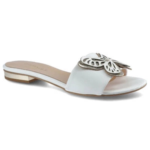 Šľapky Damiss - DS-519 Białe Lico