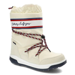 Snehule Tommy Hilfiger - T3A6-32436-1485100-Snow Boot White 100
