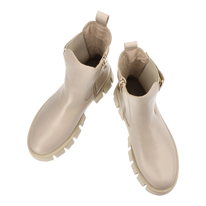 Členkové Topánky Chebello - 4482_-429-000-MIC-S217 Beżowy