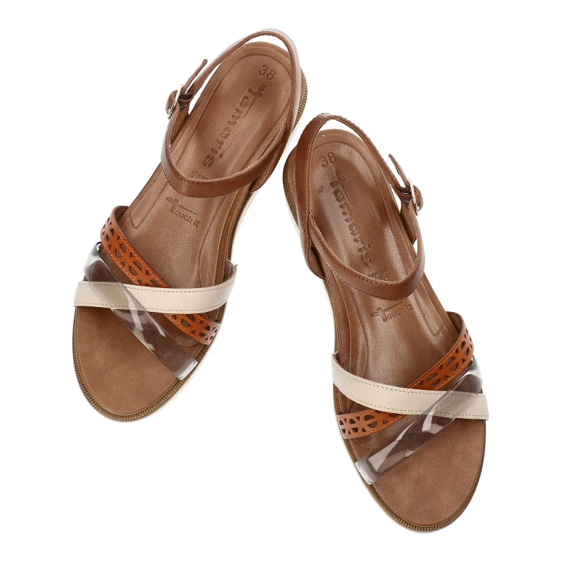 Sandále Tamaris - 1-28255-42 392 Cognac Comb
