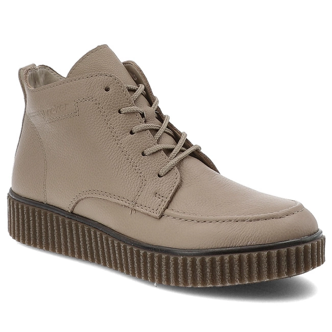 Šnúrovacie Členkové Topánky RIEKER - Y4304-20 Beige