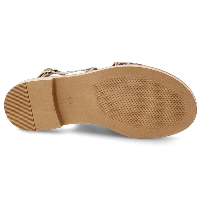 Sandále ARMODO - 40385 Lampart Beż+Zł