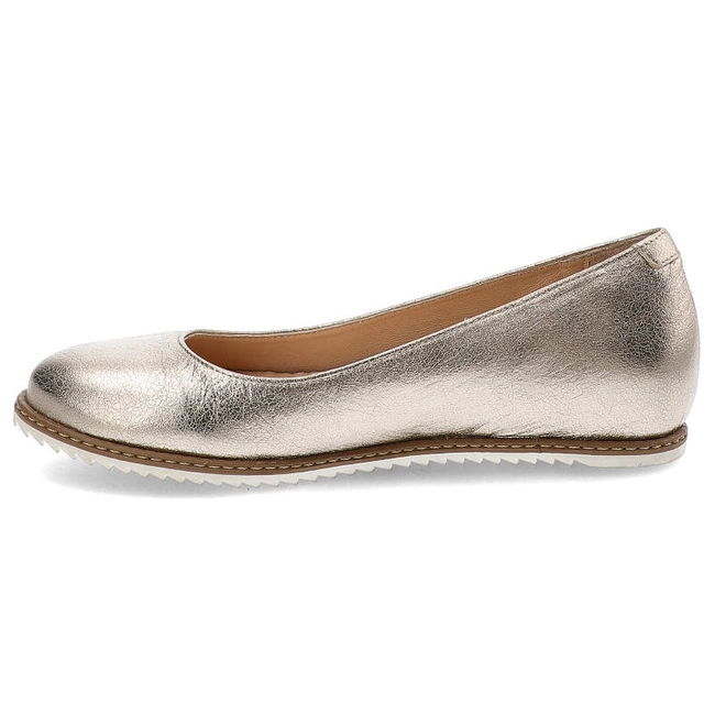 Baleríny Karino - 2038/089-P Złoty