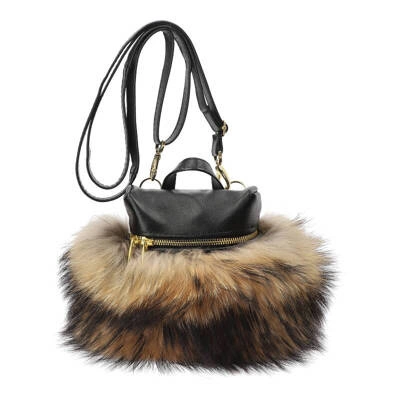 Kabelka Luka-Pelli - T32-4 Z Naturalnym Futrem Z Jenota