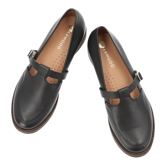 Poltopánky ARMODO - 1656 Czarny Baflo