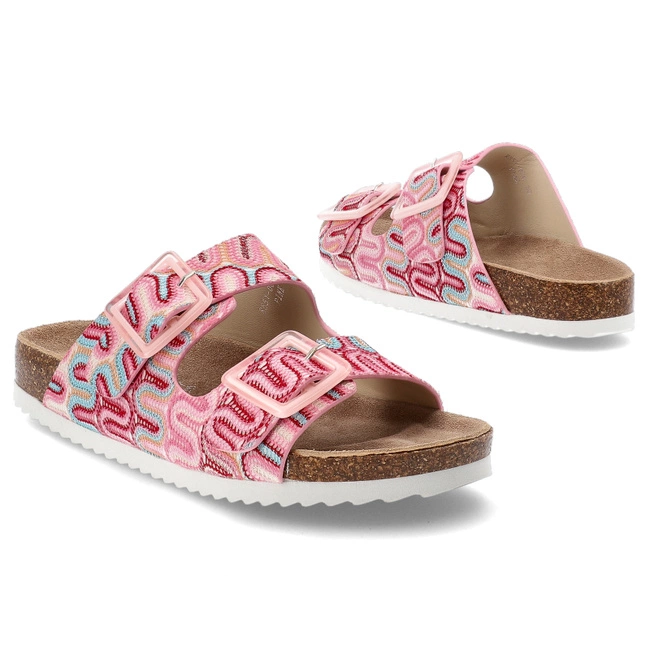 Šľapky S.BARSKI - RB51-006 Pink